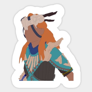 Aloy Banuk Ice Hunter Armor Sticker